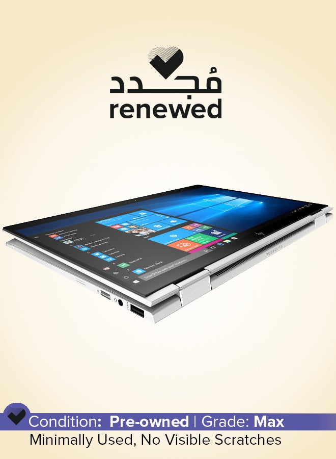 HP Renewed - EliteBook 1030 G3 X360 Laptop With  13-Inch Touch Full HD Display, Intel Core i7-8650U Processor/Quad Core/8th Gen/16GB RAM/256GB SSD/‎Intel HD 630 Graphics/Windows 10 Pro English Metallic - Image 1