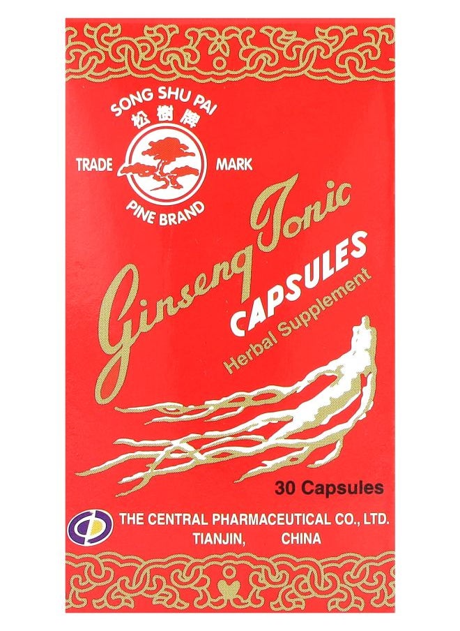 Solstice Medicine Company Ginseng Tonic 30 Capsules 