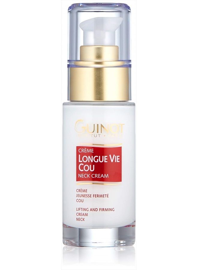 GUINOT Longue Vie Neck Lifting and Firming Cream, 0.88 Ounce (Pack of 1) - Image 1