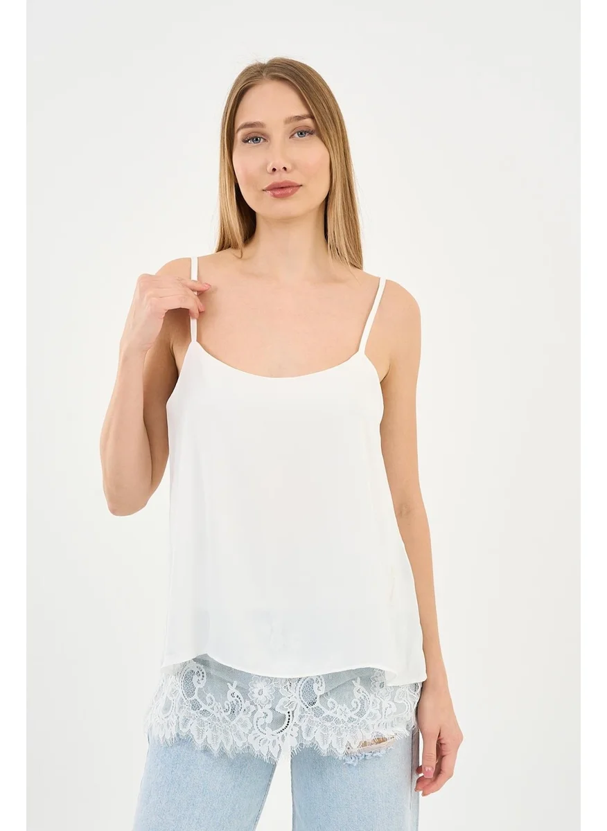 Alexander Gardi Lace Strap Blouse (ARTNR5473)