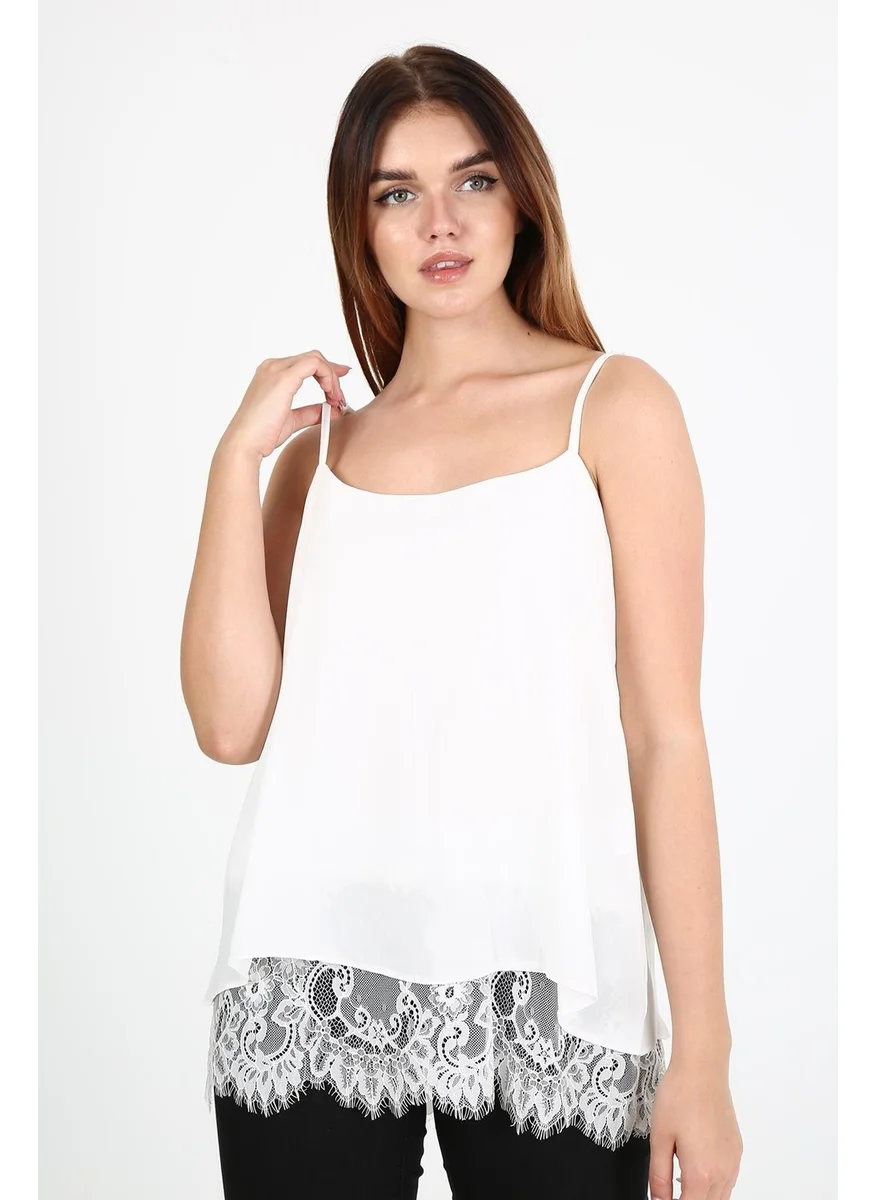 Alexander Gardi Lace Strap Blouse (ARTNR5473)