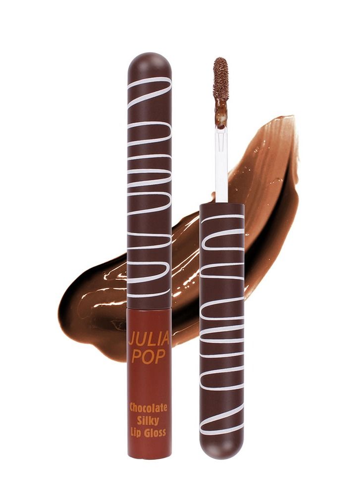 جوليا بوب ملمع شفاه حريري بلون الشوكولاتة - Image 1