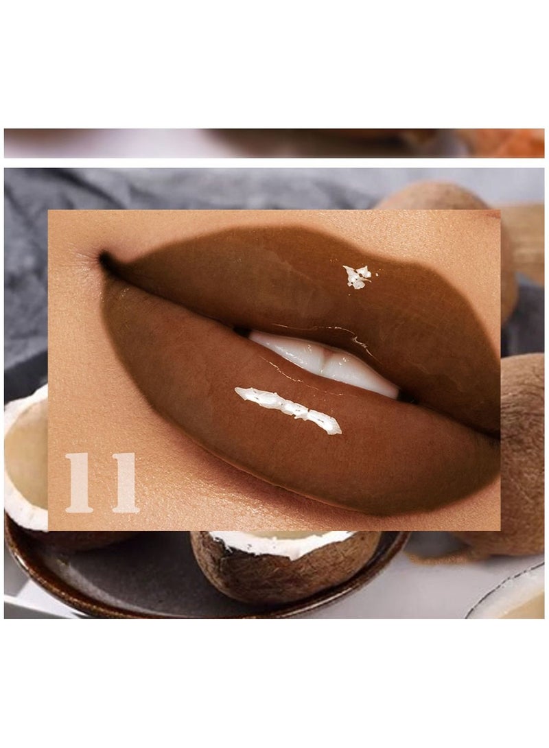 جوليا بوب ملمع شفاه حريري بلون الشوكولاتة - Image 2