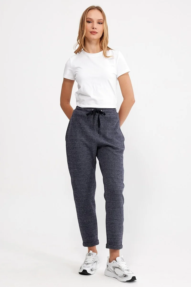 الكسندر جاردي Alexandergardi Double Leg Comfort Fit Trousers (E23-50902)
