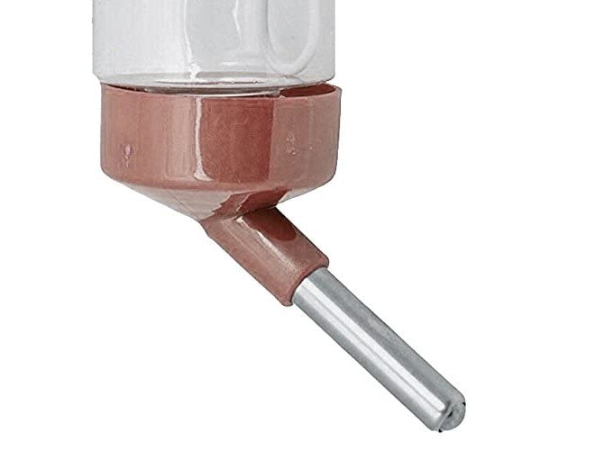 Sage Square 125 ml Leak Proof Water Bottle for Hamster/Gerbil/Mice/Guinea Pig/Ferret/Rabbit (Brown) - Image 3