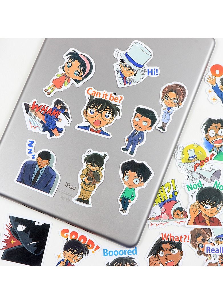 50 قطعة ملصقات Conan المقاومة للماء - Image 5