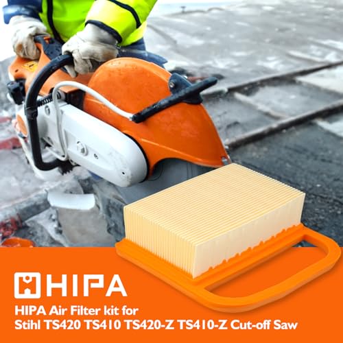 Hipa Air Filter for STHIL TS420 TS500I TS410 TS410Z TS420Z Concrete Cut Off Saw 4238 140 4401 with Primer Bulb Fuel Tune Up Kit - Image 2