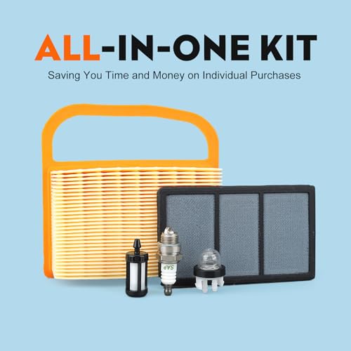 Hipa Air Filter for STHIL TS420 TS500I TS410 TS410Z TS420Z Concrete Cut Off Saw 4238 140 4401 with Primer Bulb Fuel Tune Up Kit - Image 3
