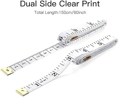 Premium 15 m150 cm 60inch5ft Sewing Tailor Tape Durable Soft Fiberglass for Tailoring Dressmaking DIY and Body Measuring Quantity in Variations 10  - Image 4