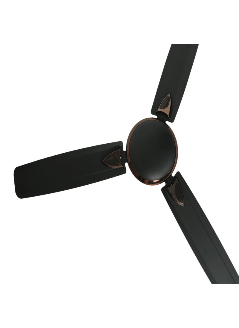 ESKON ESKON ROYAL 1200mm 48 inch HighSpeed Premium Decorative Ceiling Fans for Home 400 RPM Anti RustDust 2 Years Warranty Pack of 1 Smoke Brown SMOKE BROWN  - Image 2