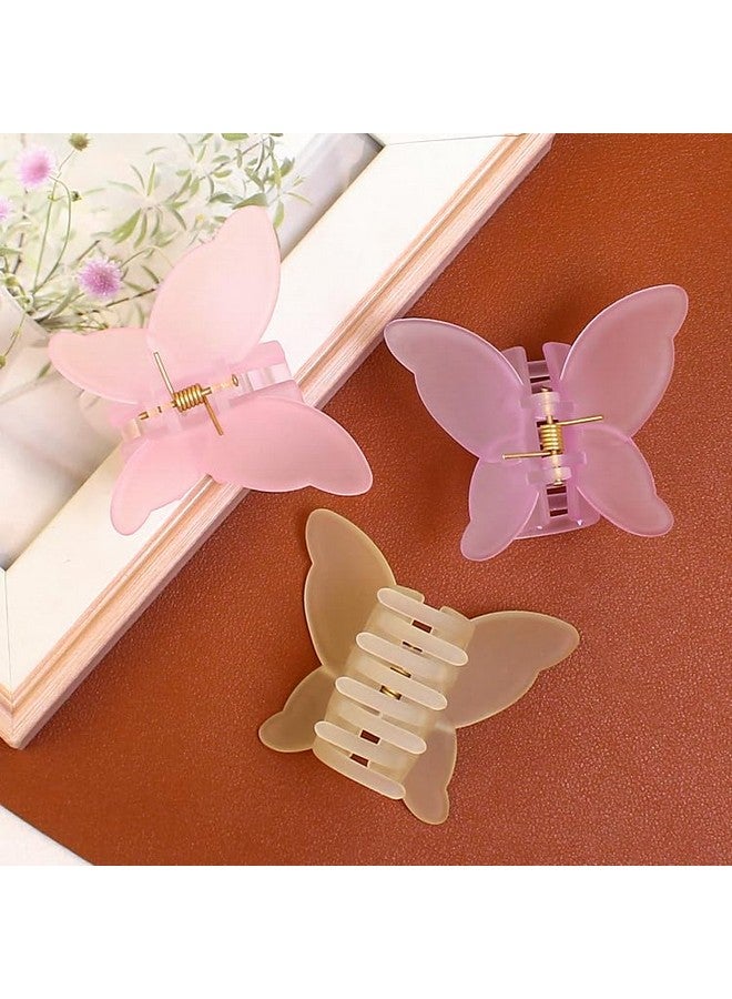 Samyak Trendy 6 Pcs Hair Claw Butterfly Hair Clutcher Korean Clips For Women & Girls, Random Colors will come - Image 4