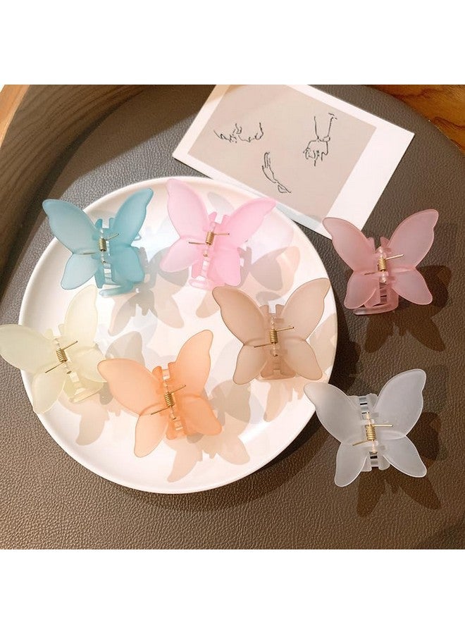 Samyak Trendy 6 Pcs Hair Claw Butterfly Hair Clutcher Korean Clips For Women & Girls, Random Colors will come - Image 3