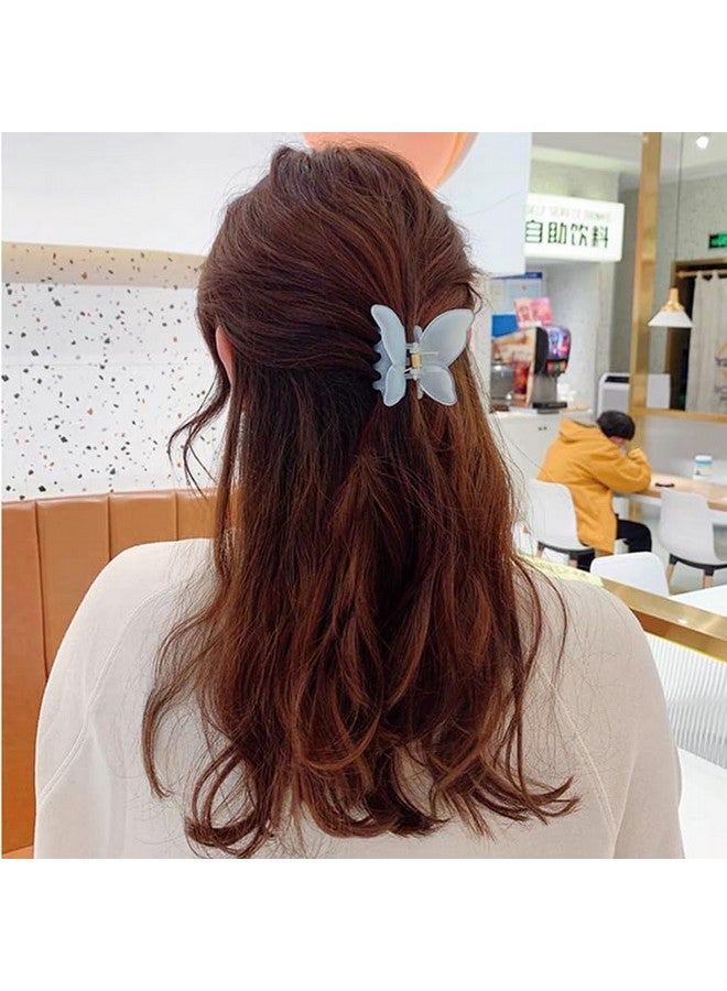 Samyak Trendy 6 Pcs Hair Claw Butterfly Hair Clutcher Korean Clips For Women & Girls, Random Colors will come - Image 2
