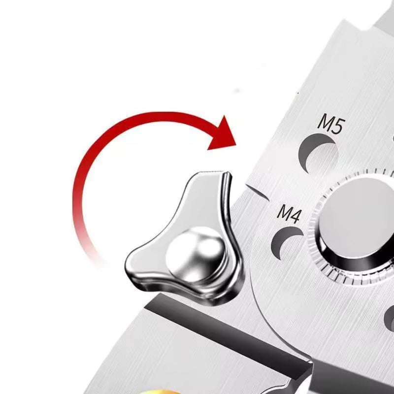 Adrohai Adrohai Wire Stripper Hand Tool Wire Looping Pliers Wire Stripping Tool Multifunction Stainless Steel Wire Puller Plier Cable Looping Splitting Cutting Pliers Electrical Stripping Tool Wire Plier Tool  - Image 4