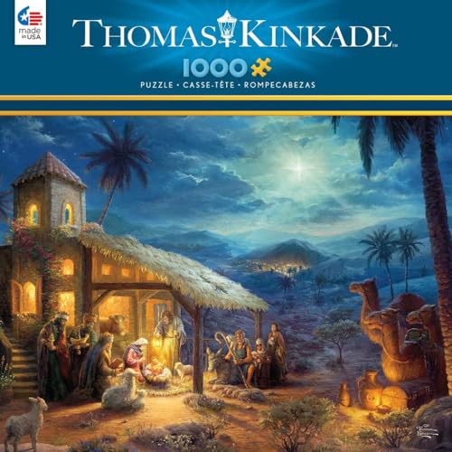 Ceaco - Thomas Kinkade - Holiday - Nativity - 1000 Piece Jigsaw Puzzle - Image 3