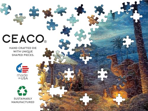 Ceaco - Thomas Kinkade - Holiday - Nativity - 1000 Piece Jigsaw Puzzle - Image 5