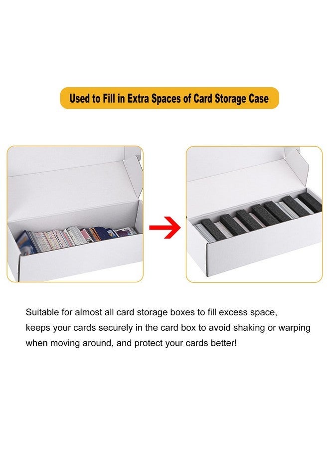 أونماي OwnMy 50PCS فواصل بطاقة التداول الإسفنجية لصندوق تخزين بطاقة التداول لملء مساحة إضافية ، فواصل بطاقة إسفنجية ممتصة للصدمات فواصل بطاقات التداول ، منظمي بطاقات الألعاب - Image 4