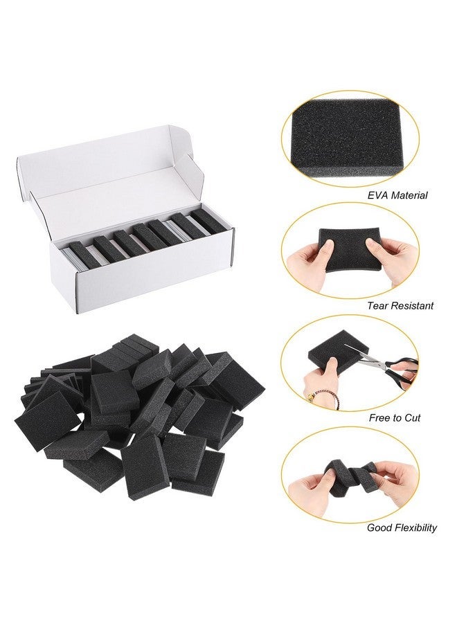 أونماي OwnMy 50PCS فواصل بطاقة التداول الإسفنجية لصندوق تخزين بطاقة التداول لملء مساحة إضافية ، فواصل بطاقة إسفنجية ممتصة للصدمات فواصل بطاقات التداول ، منظمي بطاقات الألعاب - Image 5