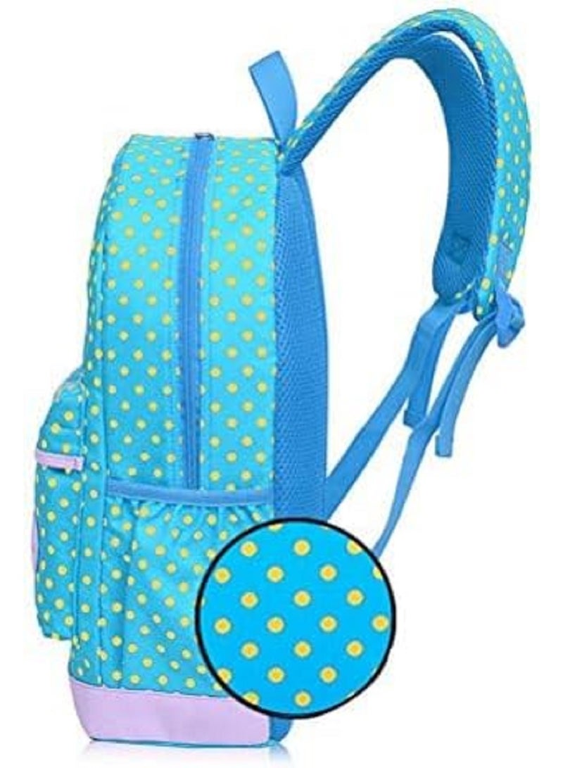 Girls' School Bag Set - Large Capacity Backpack with Shoulder Bag, Pencil Case, and Drawstring Bag - Back to School Essentials for Girls - Image 3
