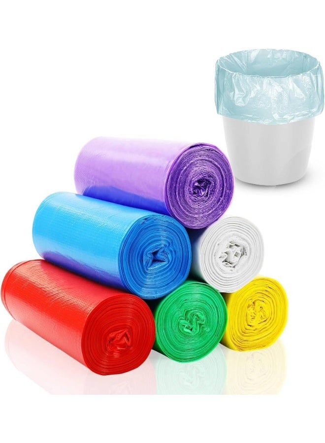 MOMENT Trash Bags, 50X45Cm Garbage Bags, 8 Rolls 160 Bags Bulk Can Liners - Image 1