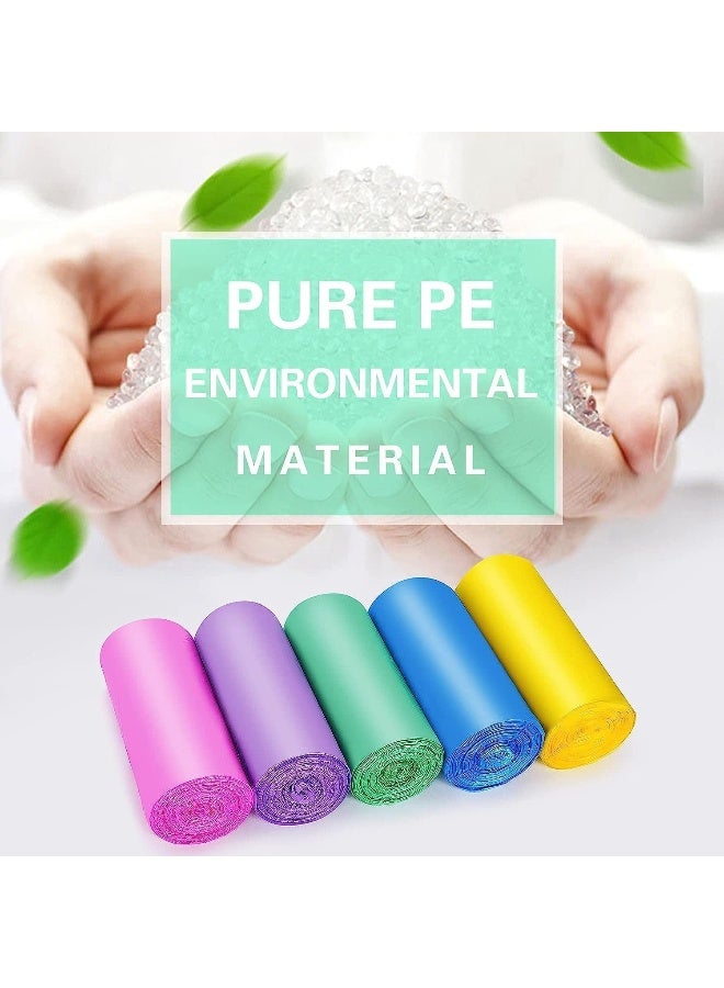 MOMENT Trash Bags, 50X45Cm Garbage Bags, 8 Rolls 160 Bags Bulk Can Liners - Image 2