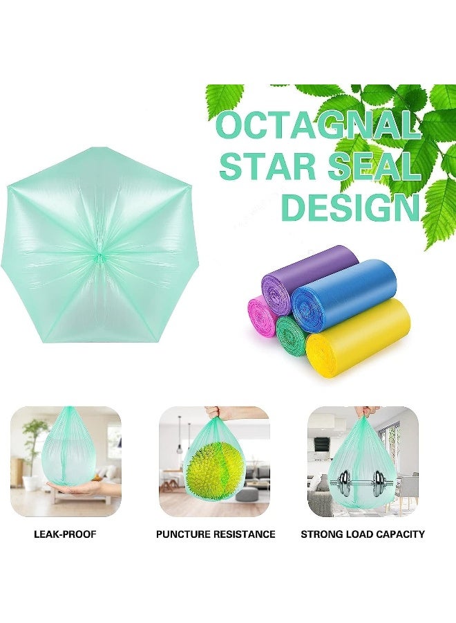 MOMENT Trash Bags, 50X45Cm Garbage Bags, 8 Rolls 160 Bags Bulk Can Liners - Image 4