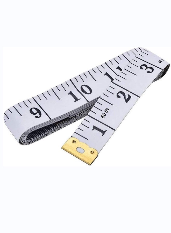 Generic 150 cm soft tape measure for sewing tailor body measuring flexible tape  - Image 1