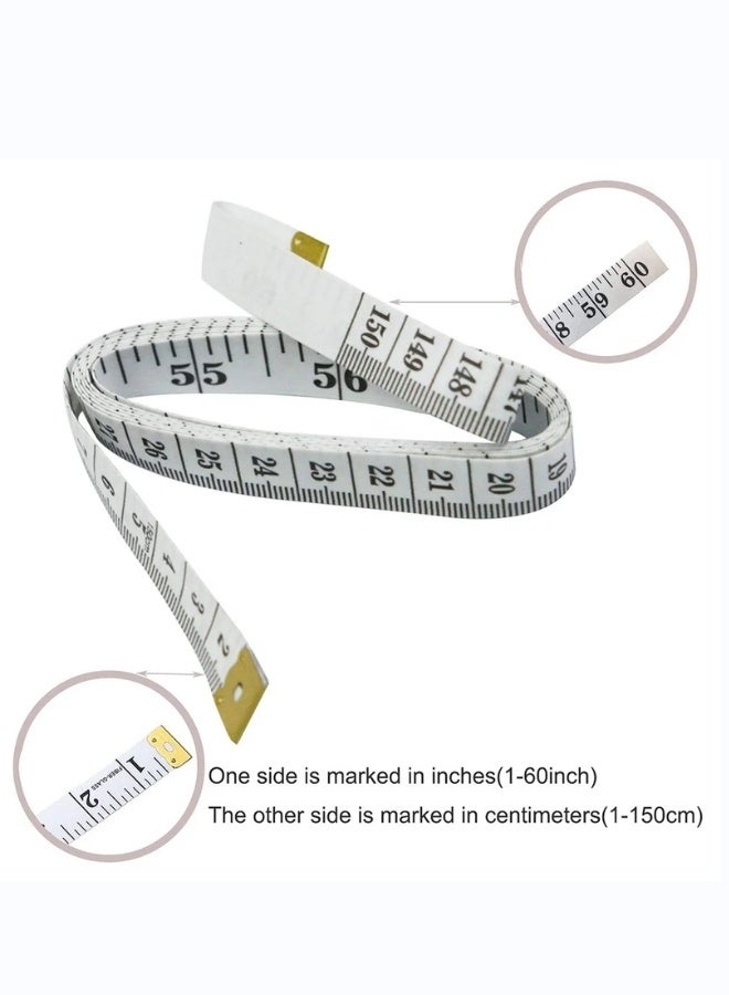 Generic 150 cm soft tape measure for sewing tailor body measuring flexible tape  - Image 3