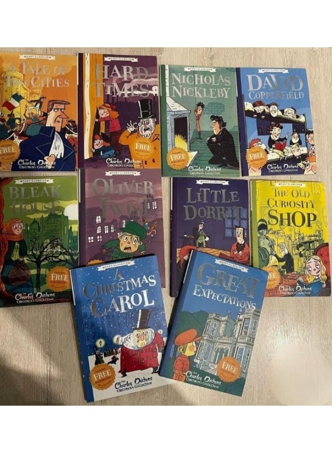 A collection of 10 wonderful classic books by Charles Dickens - Image 1