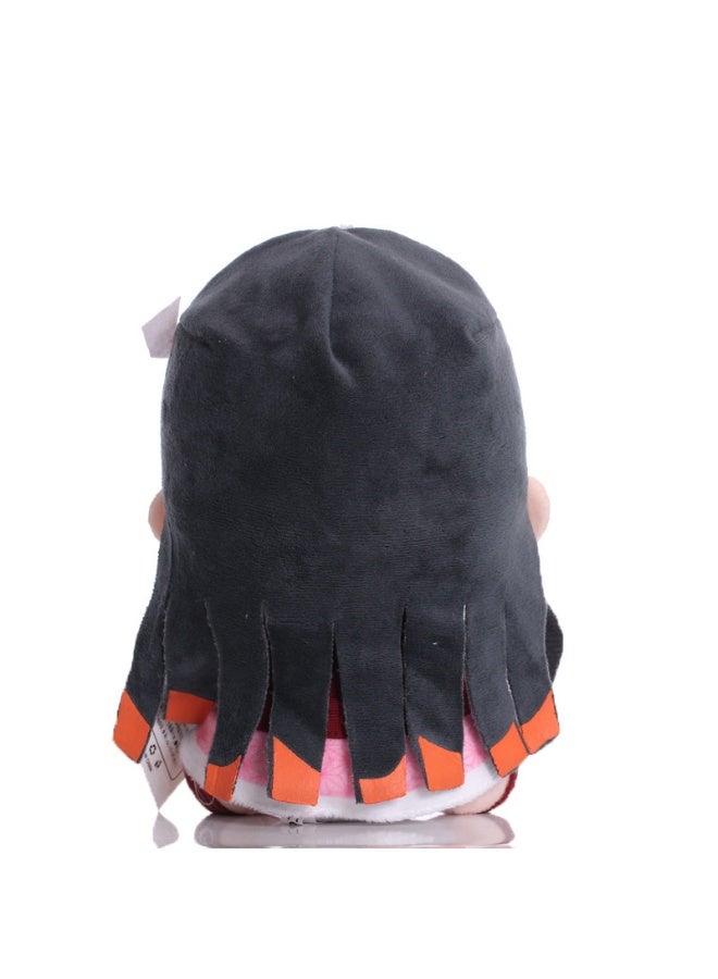 HALAMODO Demon Slayer - Nezuko Kamado Q - version Plush Doll, 20 cm - A Sweet Item for Birthday Giving and Decorating Bedroom, Living Room, Desk Areas, Plus an Office Relaxation Toy - Image 5