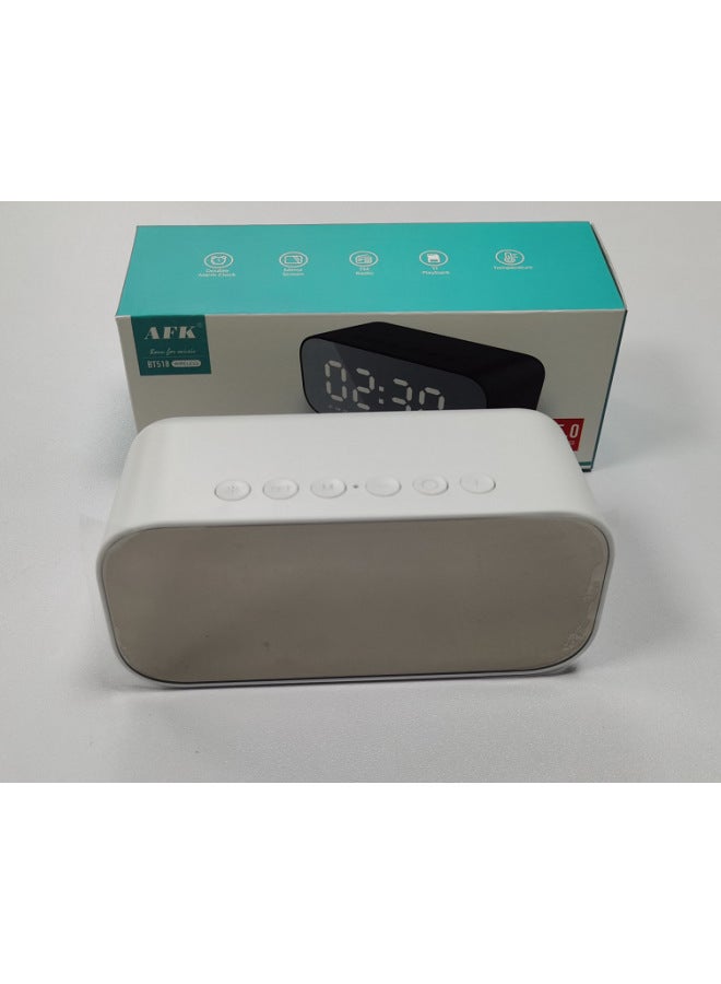 AFK Bluetooth Speaker Multi-function Clock Alarm Clock New Bluetooth Audio Eleven Gift Bluetooth Audio - Image 1