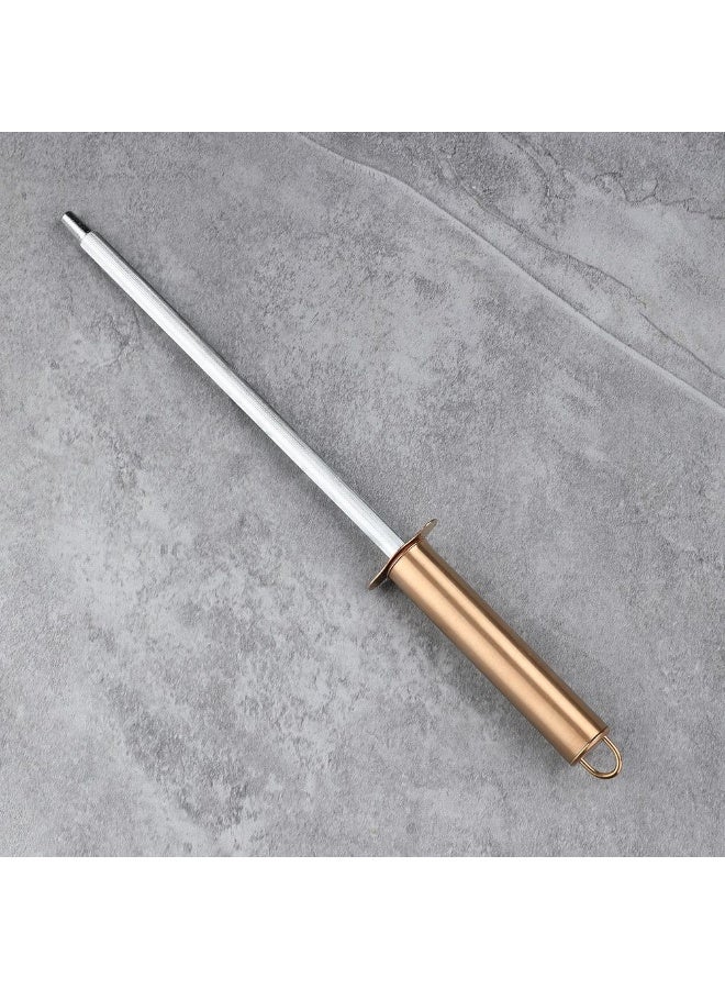 Danube Home Chef'S Delight Bistro Sharpener Copper Premium Knife Sharpener Durable Stainless Steel Blades Sleek Copper Design For Perfectly Sharpened Knives Every Time