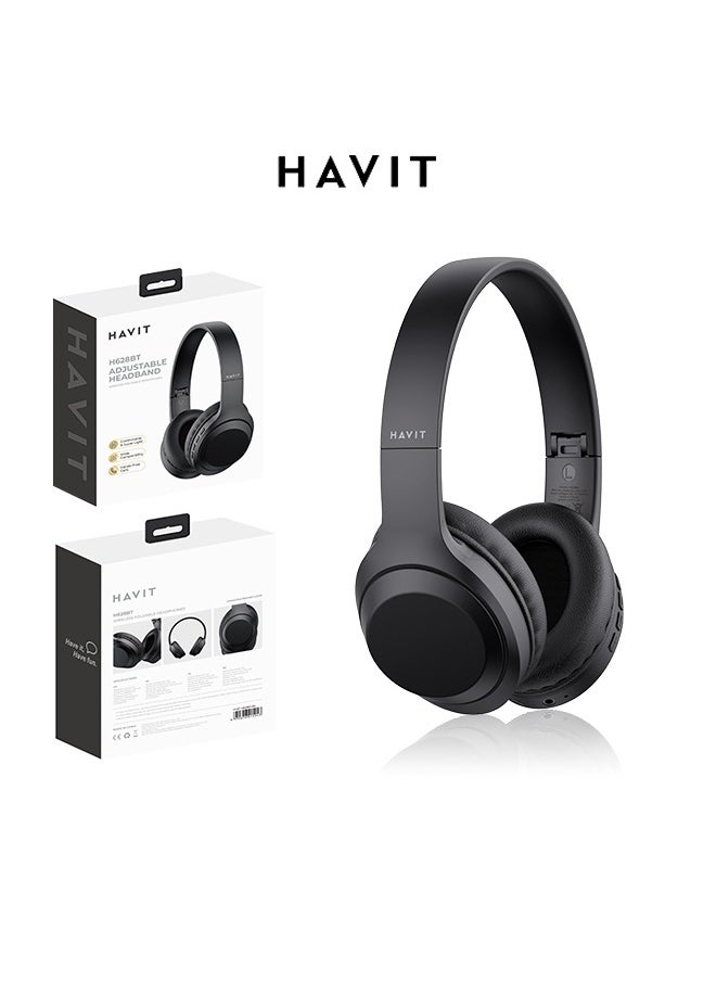havit Hybrid Active Noise Cancelling Headphones Bluetooth with Multiple Modes, Hi-Res Sound Bluetooth Headphones, Suitable for Work and Entertainment  - Image 1