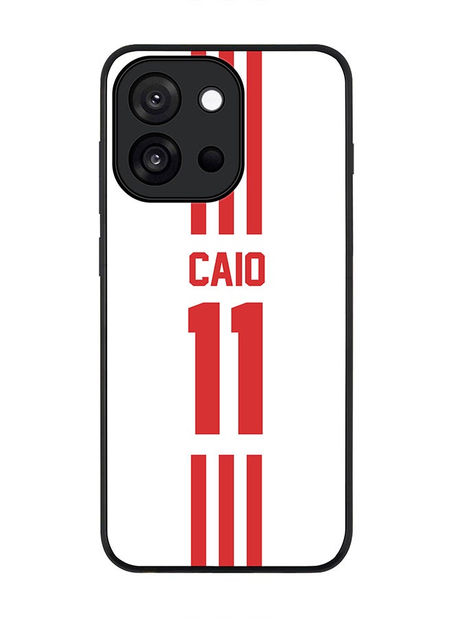 Stylizedd For OnePlus 13s / 13T Case,Slim fit Camera Protection, Shockproof Thin Phone cover  - Football - UAE,  Caio