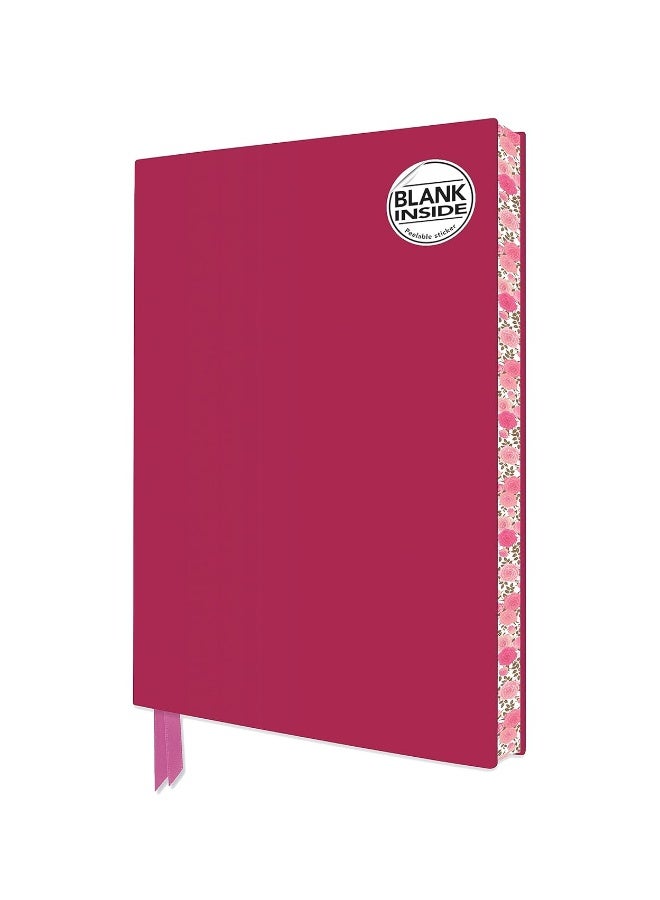 Pink Blank Artisan Notebook (Flame Tree Journals)