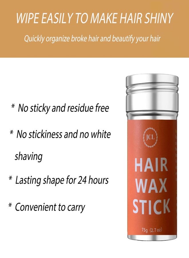 JCL Hair Wax Stick for Women, 1PC Wax Stick for Hair, 2.7 Oz Hair Stick Wax for Flyaways Slick Back Gel Non-greasy Wax Stick Pomade Stick for Fly Away & Frizz Hair - Image 2