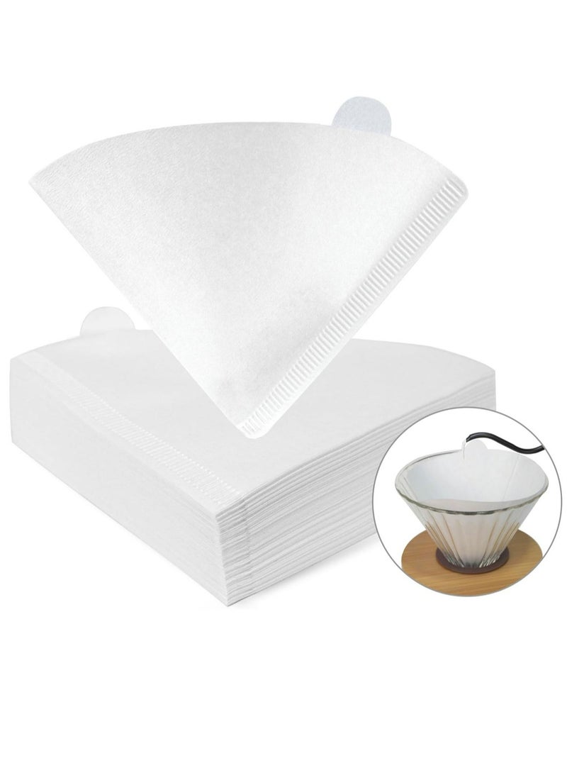 Goldfish 100 Piece Coffee Paper Filter V60 Size 02 White - Image 1
