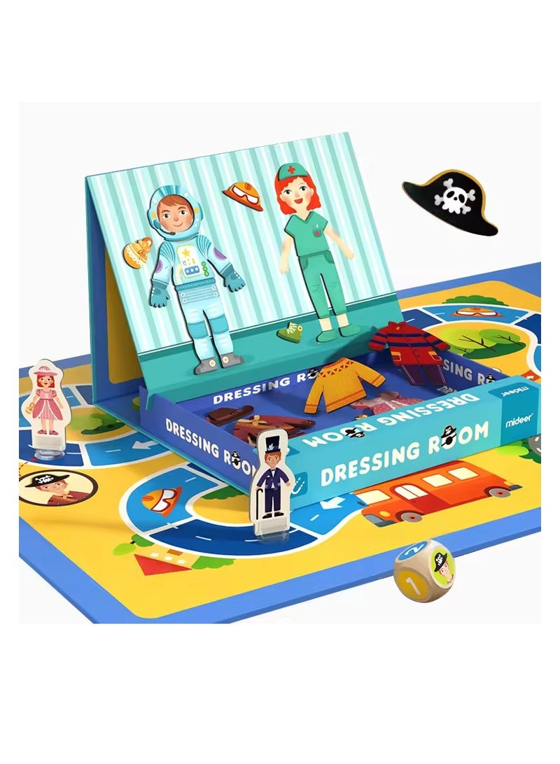 ميدير مجموعة ألعاب ألغاز مغناطيسية لتزيين حركة المرور وتغيير الوجه بشكل هندسي - Image 1