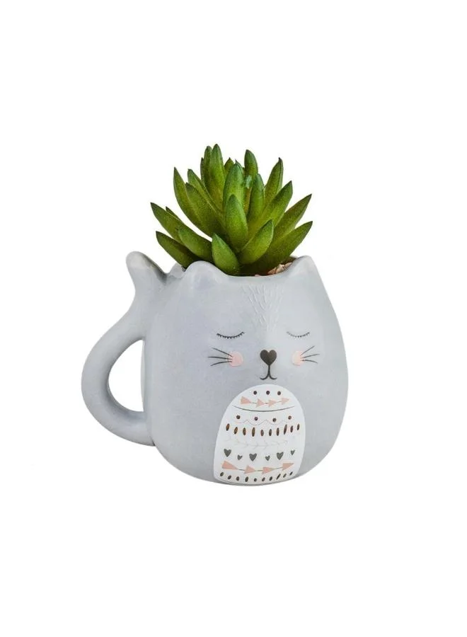 Chumbak Blissful Cat Planter