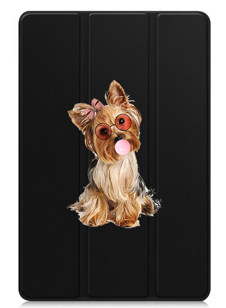 Theodor Protective Flip Case For Xiaomi Pad 7 & Xiaomi Pad 7 Pro With Trifold Stand Auto Wake Sleep Shockproof Cover - Dog with bubble - Image 1