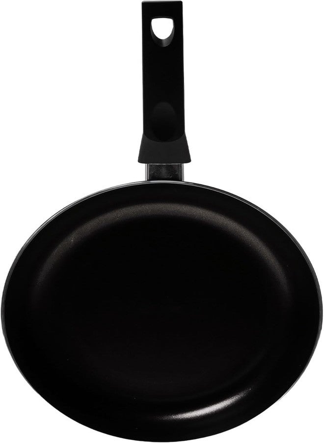 Vasconia 12" Non-Stick Skillet - Aluminum Pan with Heat-Resistant Handle Ideal for Gas & Electric Cooktops - Cooking Pans for Frying, Sauteing & Stir-Frying - Enjoy Effortless Cooking with Frying Pan - Image 3