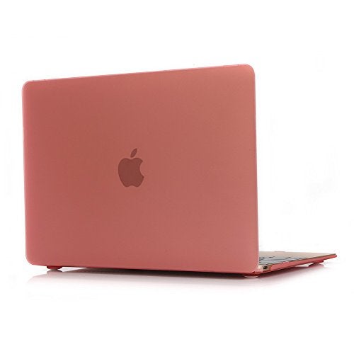 Se7enline Compatible with MacBook 12 inch Case Model A1534 20152016201720182019 Version Laptop Hard Shell Protective CaseKeyboard Cover SkinScreen ProtectorPink - Image 3