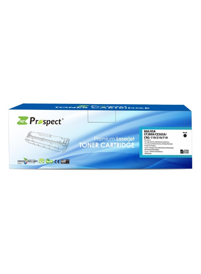 Prospect Premium compatible toner cartridge for HP and Canon printers delivering sharp prints high yield performance and reliable everyday printing - Image 1