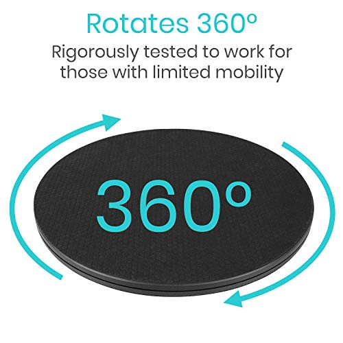 Vive 360° Pivot Disc - Patient Transfer Device for Elderly & Disabled - Swivel Turning Board 360 Degree Rotation - Handicap Senior & Stroke Disability Aid - Rotating Lazy Susan Turning Assist Pad - Image 3