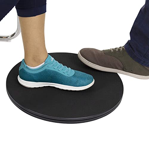 Vive 360° Pivot Disc - Patient Transfer Device for Elderly & Disabled - Swivel Turning Board 360 Degree Rotation - Handicap Senior & Stroke Disability Aid - Rotating Lazy Susan Turning Assist Pad - Image 1