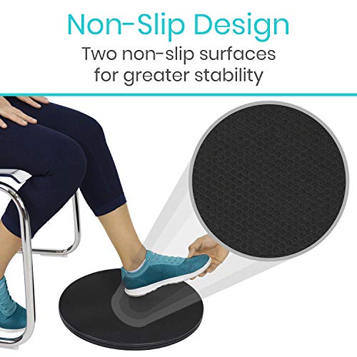 Vive 360° Pivot Disc - Patient Transfer Device for Elderly & Disabled - Swivel Turning Board 360 Degree Rotation - Handicap Senior & Stroke Disability Aid - Rotating Lazy Susan Turning Assist Pad - Image 5