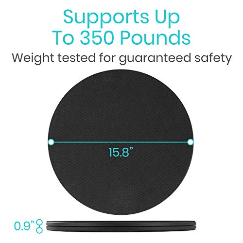 Vive 360° Pivot Disc - Patient Transfer Device for Elderly & Disabled - Swivel Turning Board 360 Degree Rotation - Handicap Senior & Stroke Disability Aid - Rotating Lazy Susan Turning Assist Pad - Image 4