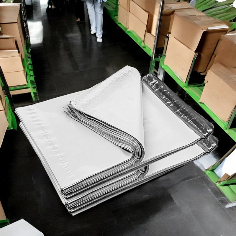 iMBAPrice 200 9x12 White Poly MAILERS ENVELOPES Bags 9 x 12 - Image 5