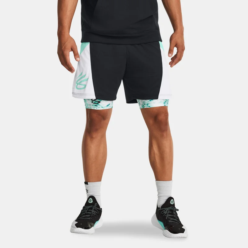 اندر ارمور Men's Curry Splash Basketball Shorts