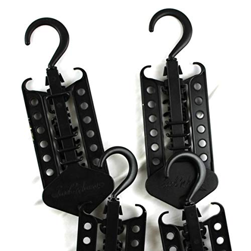 Mopslik Mopslik Magic Clothes Hangers Organizer Foldable Clothing Multi Hooks Organizer  - Image 5